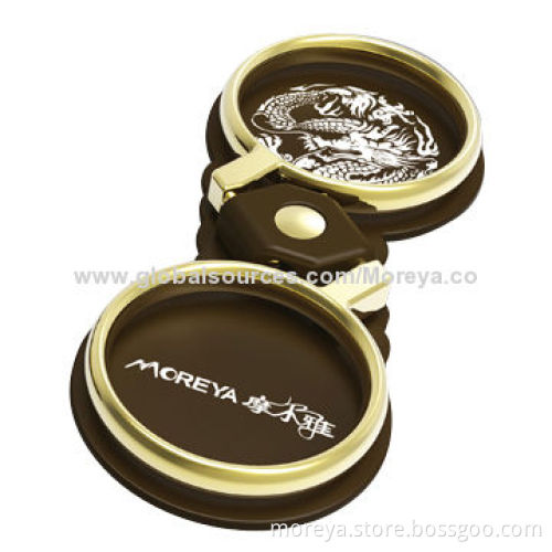 Mobile Phone Ring Holder and Stand for All Mobile Phones, Zinc Alloy Material, Double Finger RingsNew